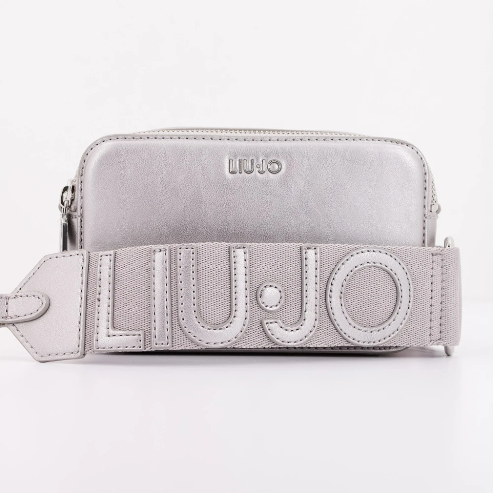 Liu Jo Stijlvolle Cross Body Handtas Gray Dames