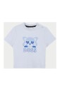 ensemble-robe-bleue-avec-impression-logo