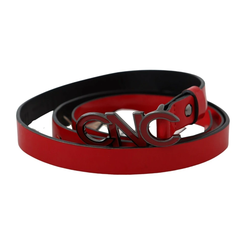 Costume National Waist Belt - Female - Belts - Red - One Size - Accessories