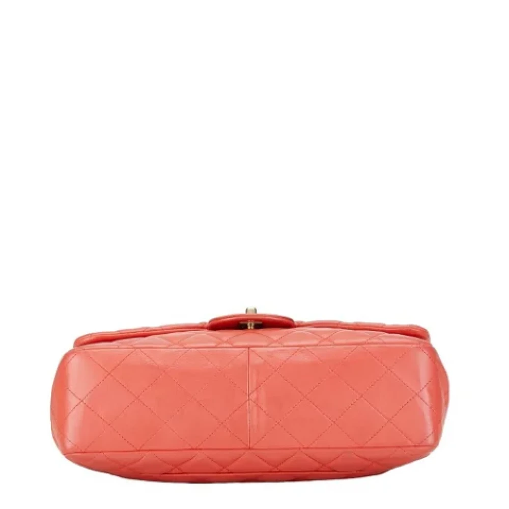 Chanel Vintage Pre-owned Leather chanel-bags Pink Dames