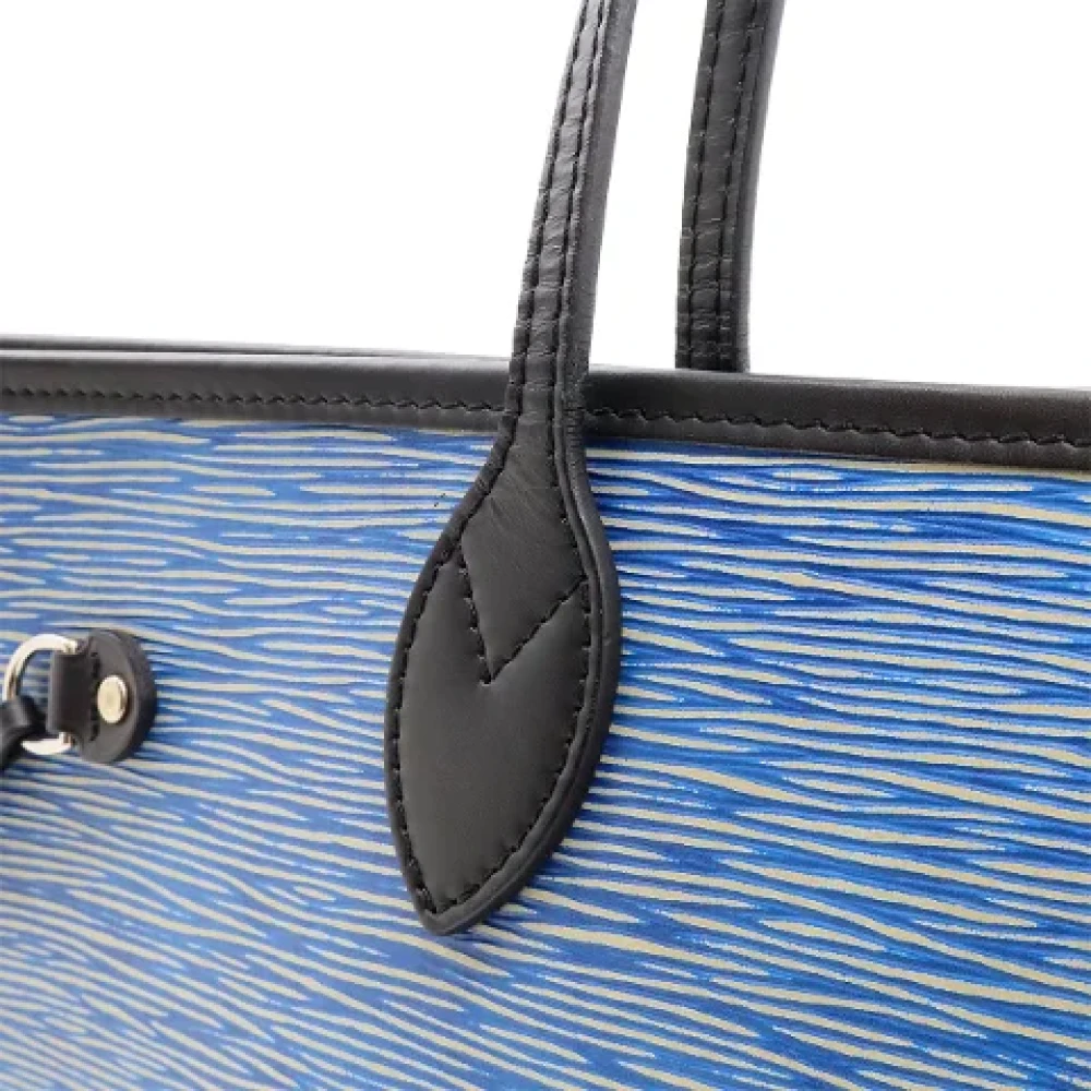 Louis Vuitton Vintage Pre-owned Leather shoulder-bags Blue Dames