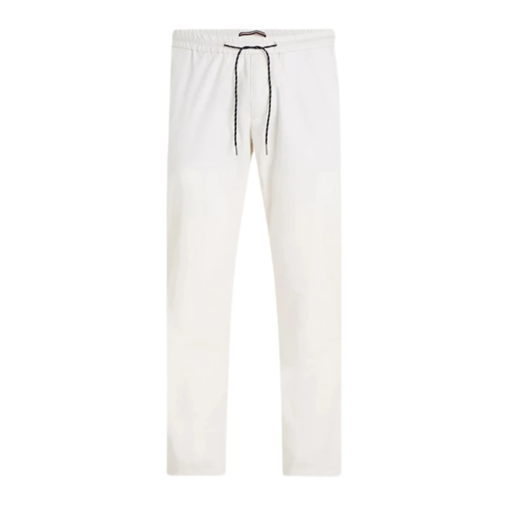 Tommy Hilfiger Heren Chelsea Poplin Papertouch Broek White Heren