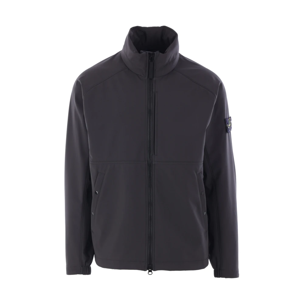 Stone Island Licht Soft Shell Jassen Black Heren