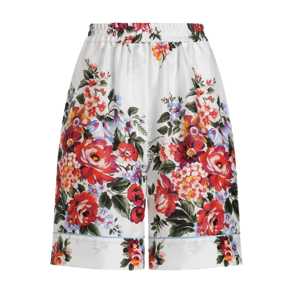 Dolce & Gabbana Vrouw Multicolor Korte Broeken Dames, Veelkleurig, Xs, Nylon, Casual Shorts