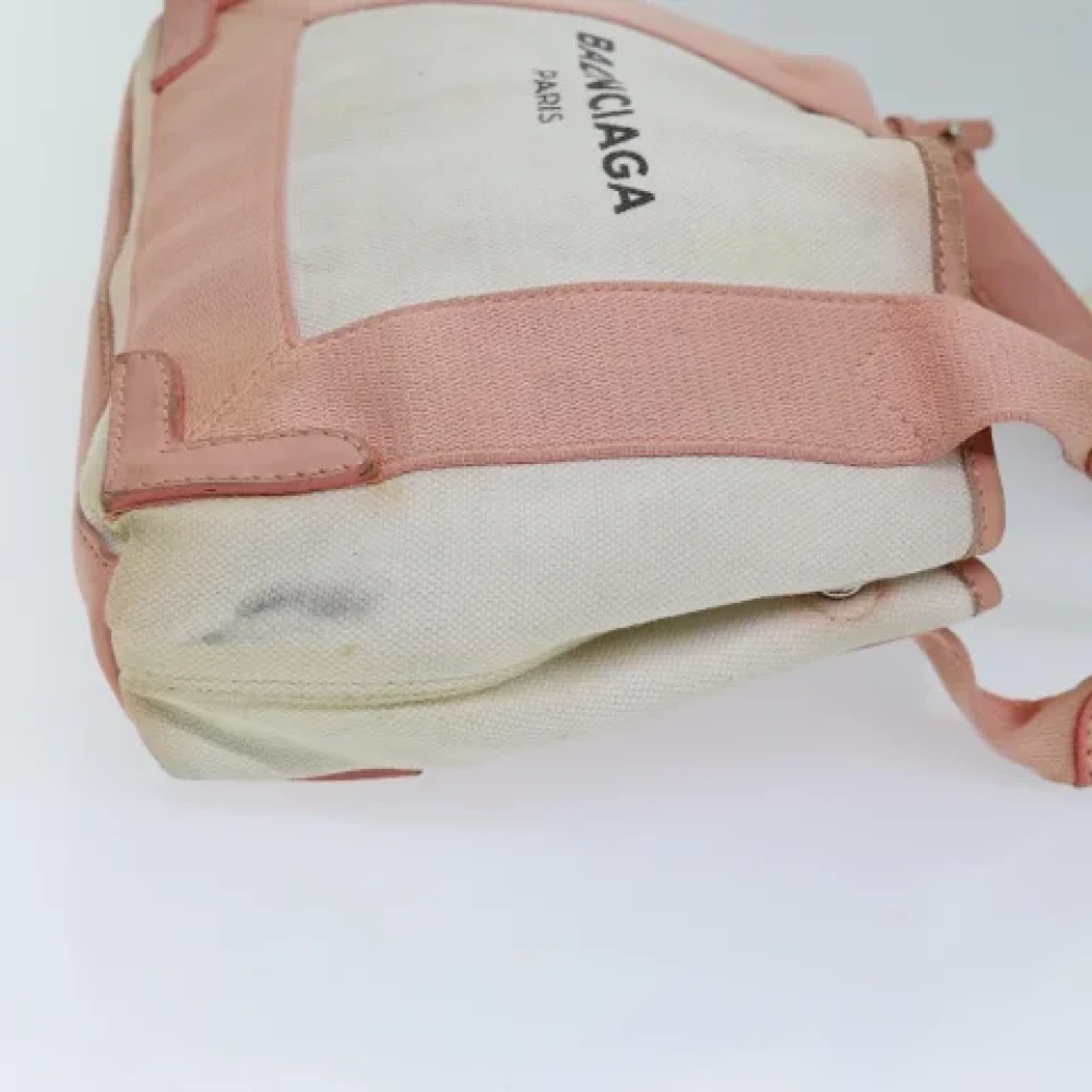 Balenciaga Vintage Pre-owned Canvas handbags Pink Dames