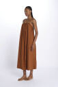 robe-marron-brodee