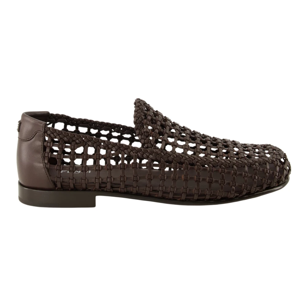 Fendi Hombre Marrón Zapatos, Talla: 42 Eu