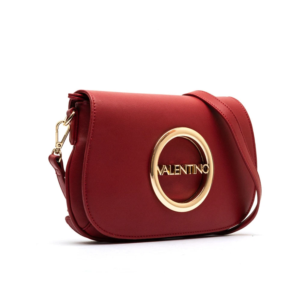 Valentino by Mario Valentino Rode Schoudertas Moses Rosso Scuro Red Dames