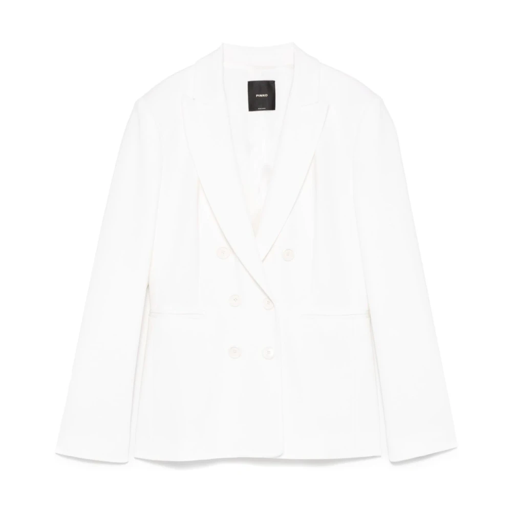 Pinko Women's White Blazers, S, Blazer