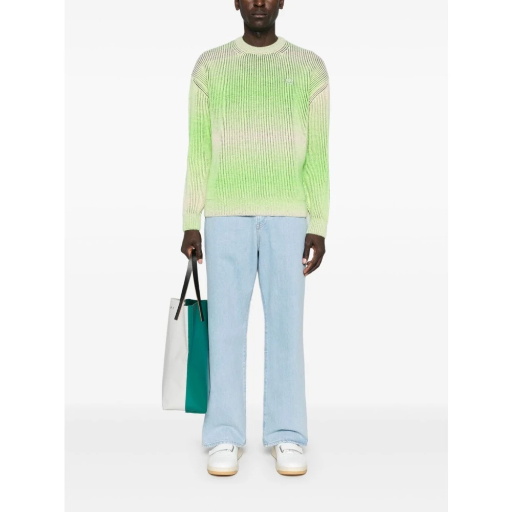 Lacoste Rechte snit biologische katoenen jeans Blue Heren