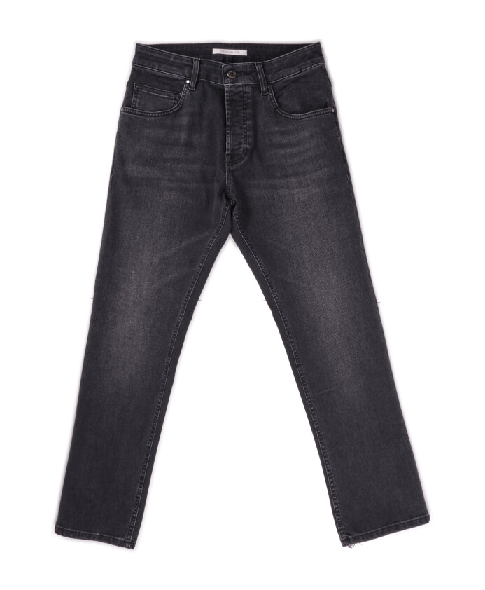 jean-en-polyester-fusele-noir-5-poche