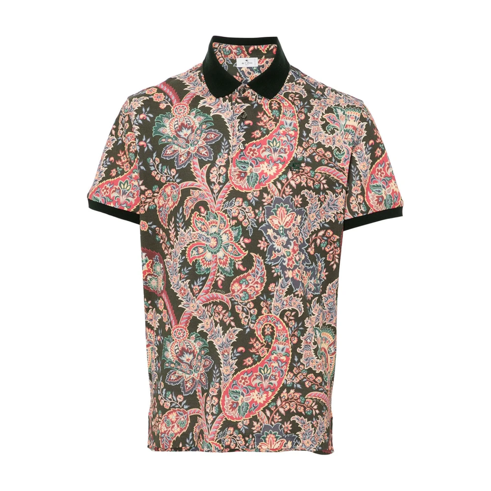 ETRO Casual Katoenen T-Shirt Multicolor Heren