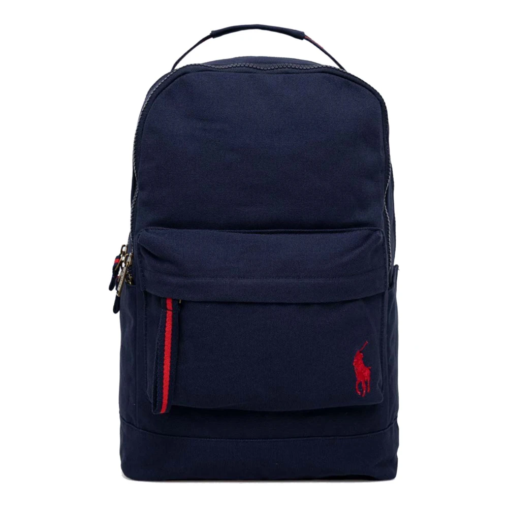 Ralph Lauren Katoenen Rugzak Wasinstructies Gemaakt in China Blue Unisex