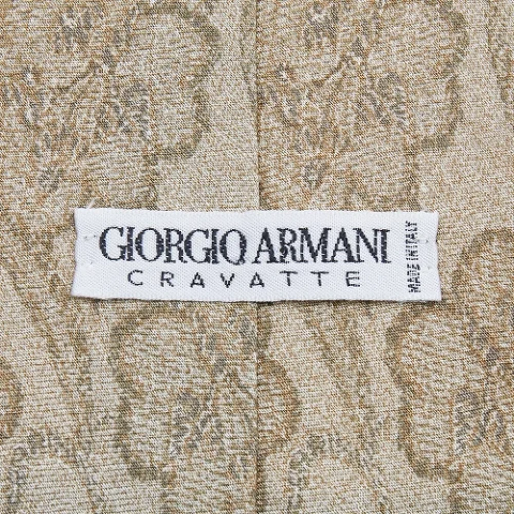 Armani Pre-owned Fabric home-office Multicolor Heren