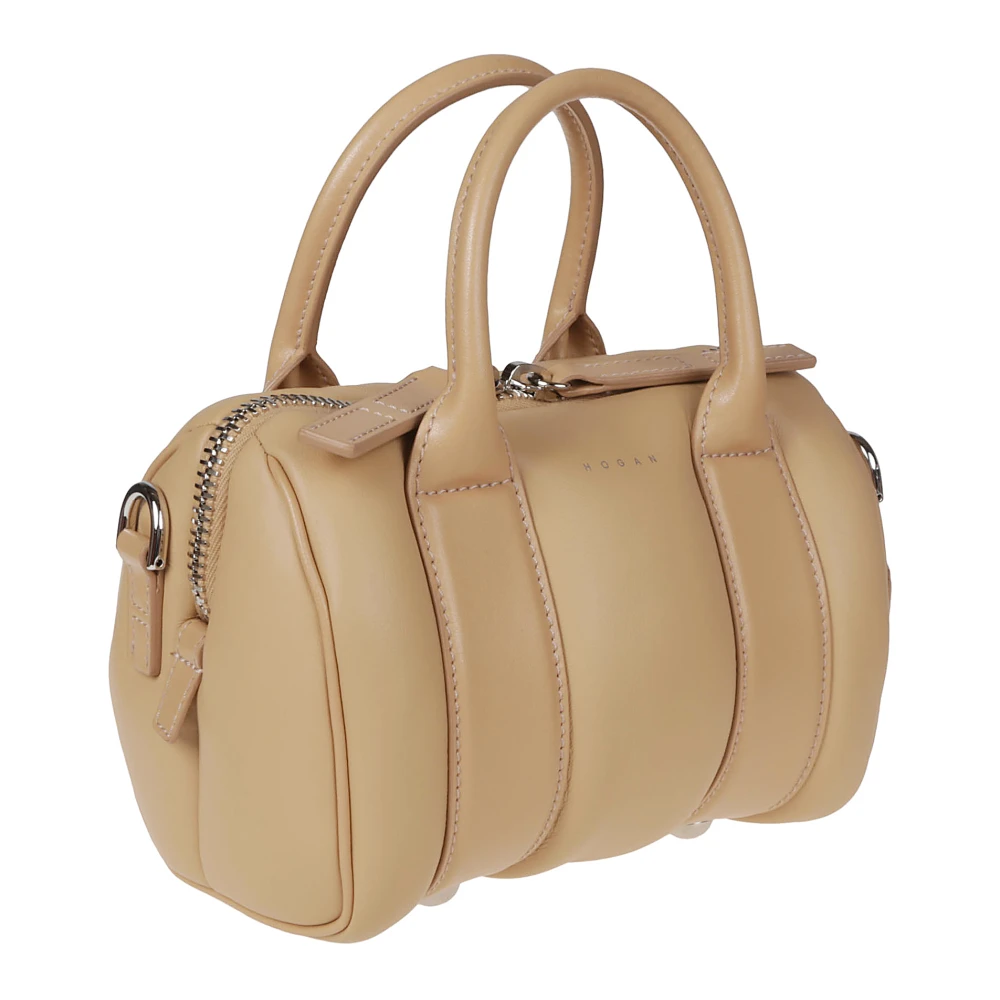 Hogan Stijlvolle Mini Tas Beige Dames