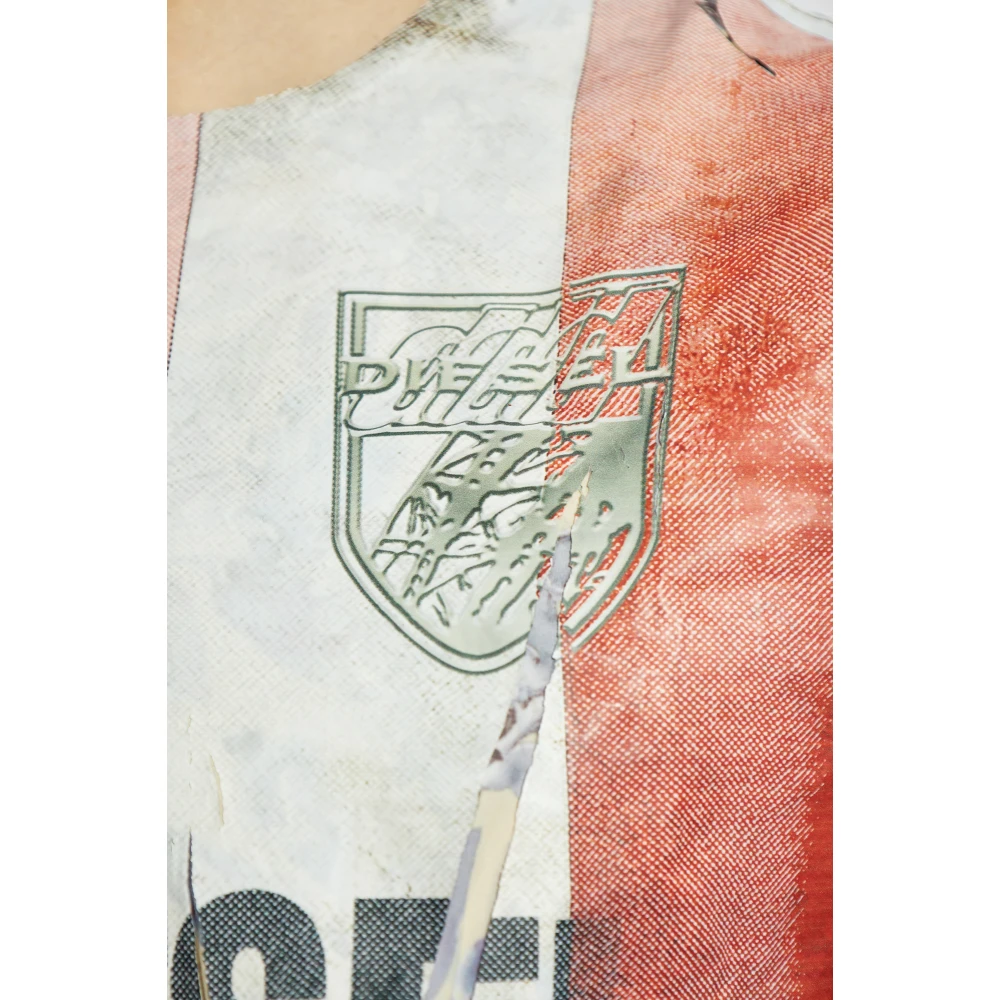Diesel T-shirt T-Per-Stripe Multicolor Unisex