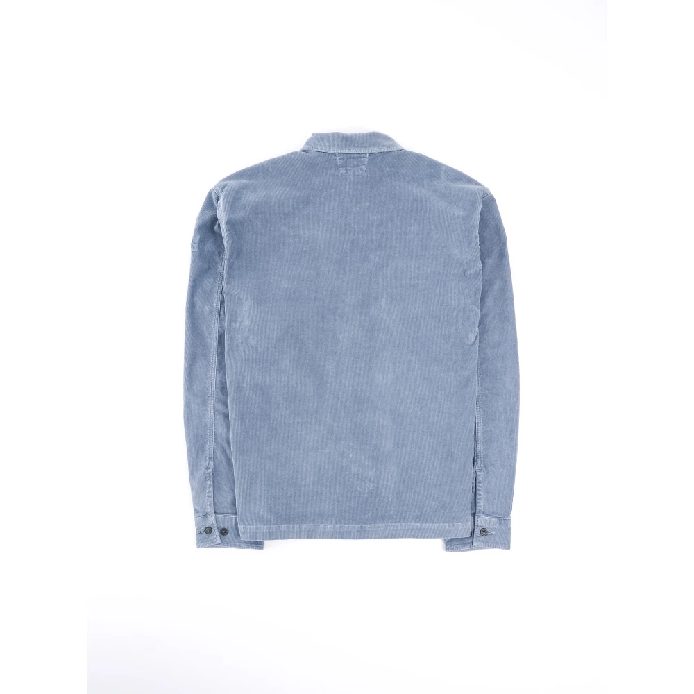 C.P. Company Vintage Corduroy Overshirt Blue Heren