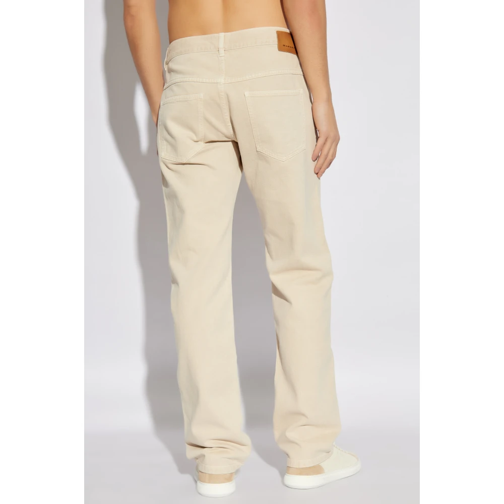 Isabel marant Jeans Lewys Beige Heren