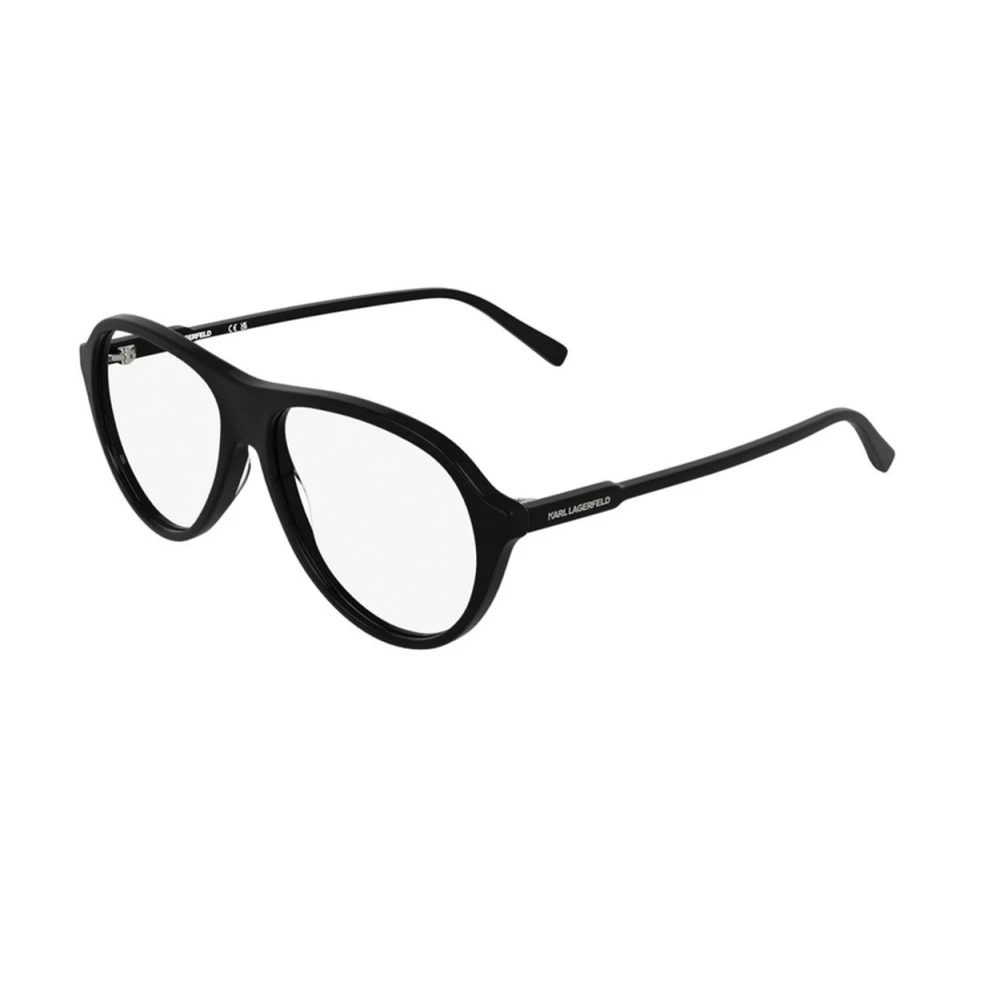 Karl Lagerfeld Black Optical Frame - Unisex - Glasses - 55 Mm - Accessories