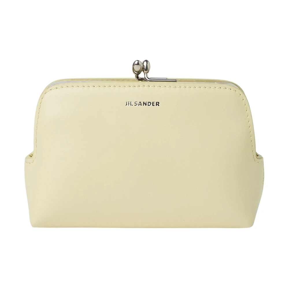 Jil Sander Women's Yellow Cross Body Bags, One Size, Goji Micro Clutch Bag