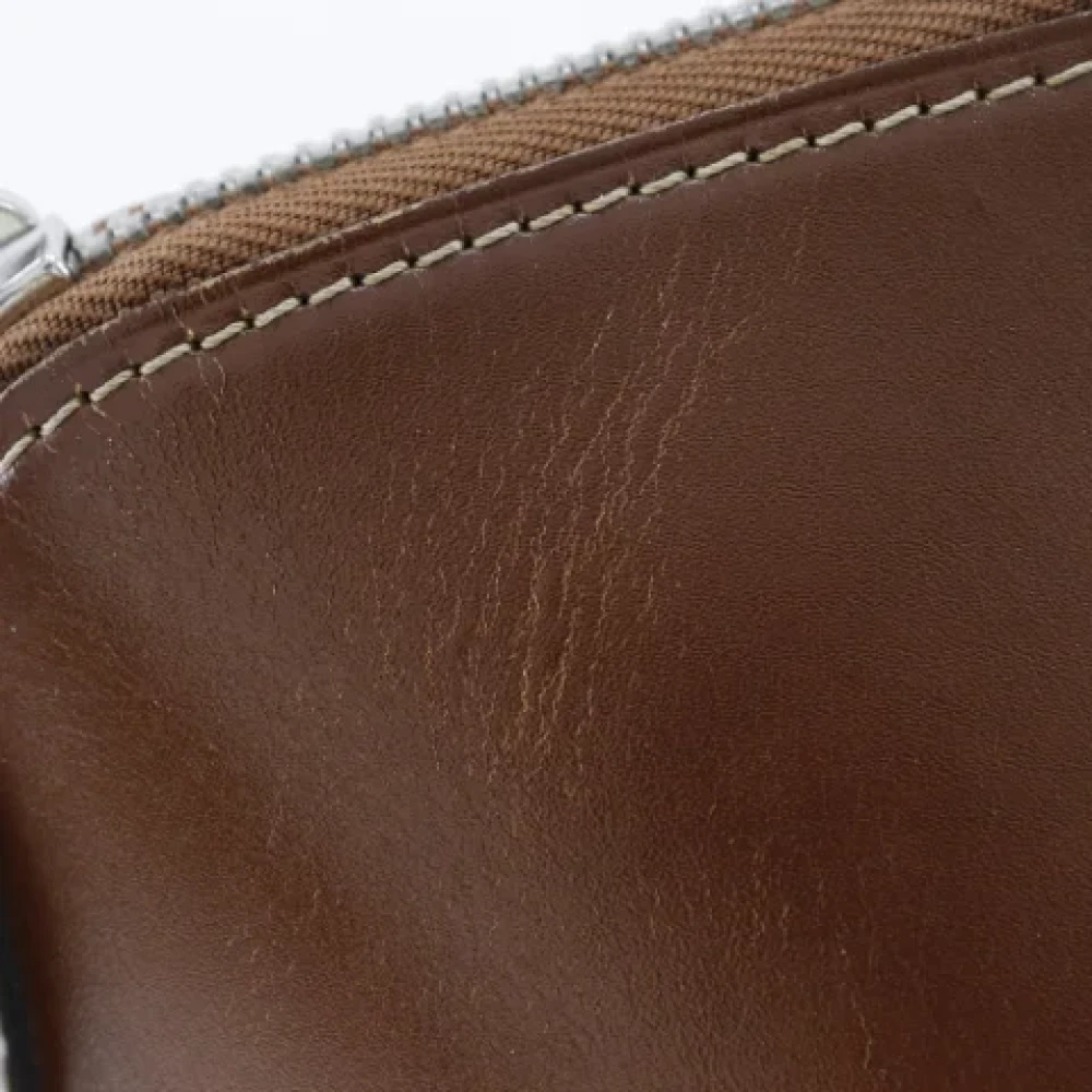 Louis Vuitton Vintage Pre-owned Leather handbags Brown Dames