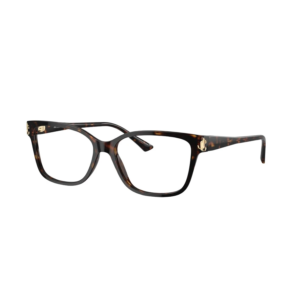Jimmy Choo Brown Glasses, Unisex, 55 Mm, Stylish Eyewear Frames In Havana Color