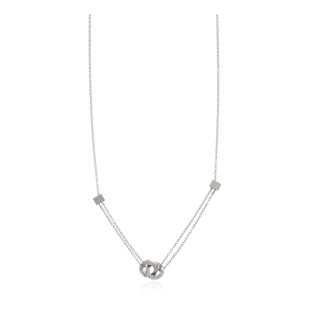 Versace Donna Grigio - Greca Necklace - Accessories - One Size