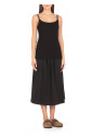 top-noir-en-coton-avec-details-en-laiton