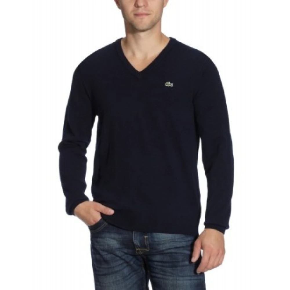 Lacoste Uomo Blu Maglie, S, New,