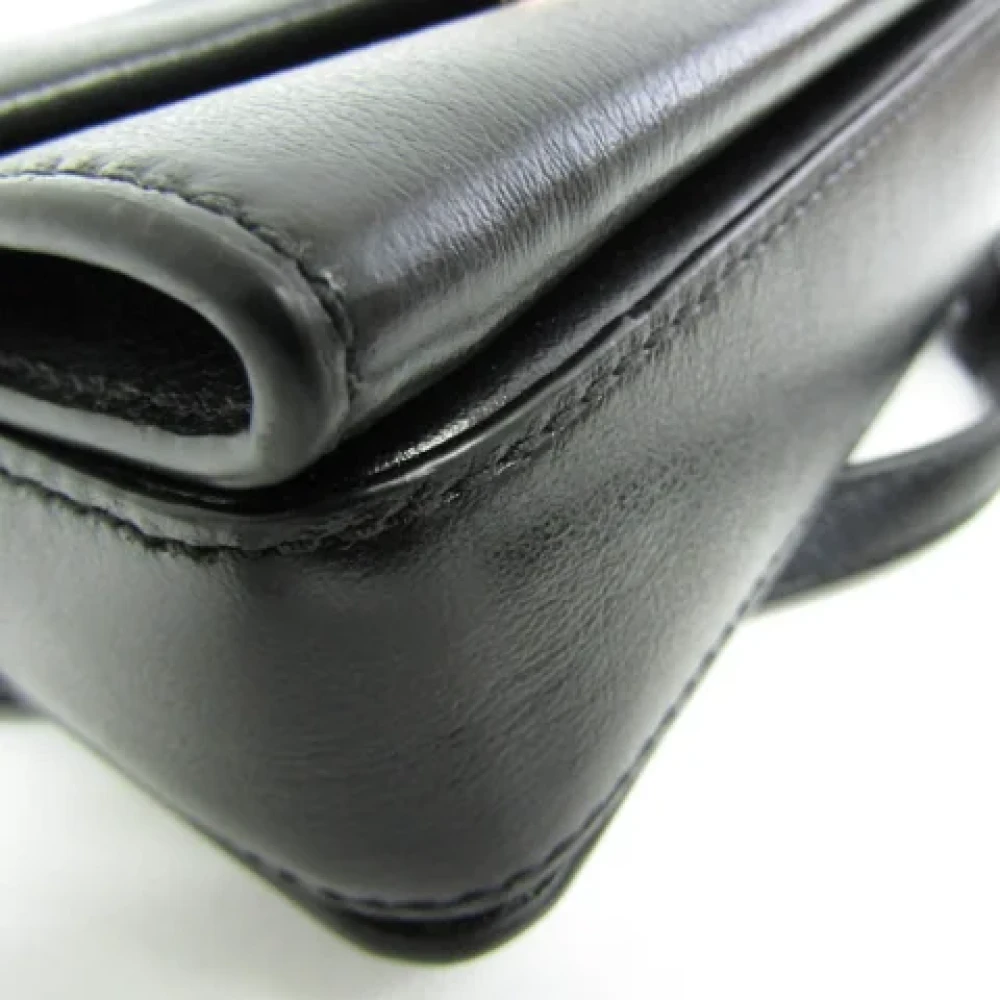 Michael Kors Pre-owned Canvas shoulder-bags Black Dames