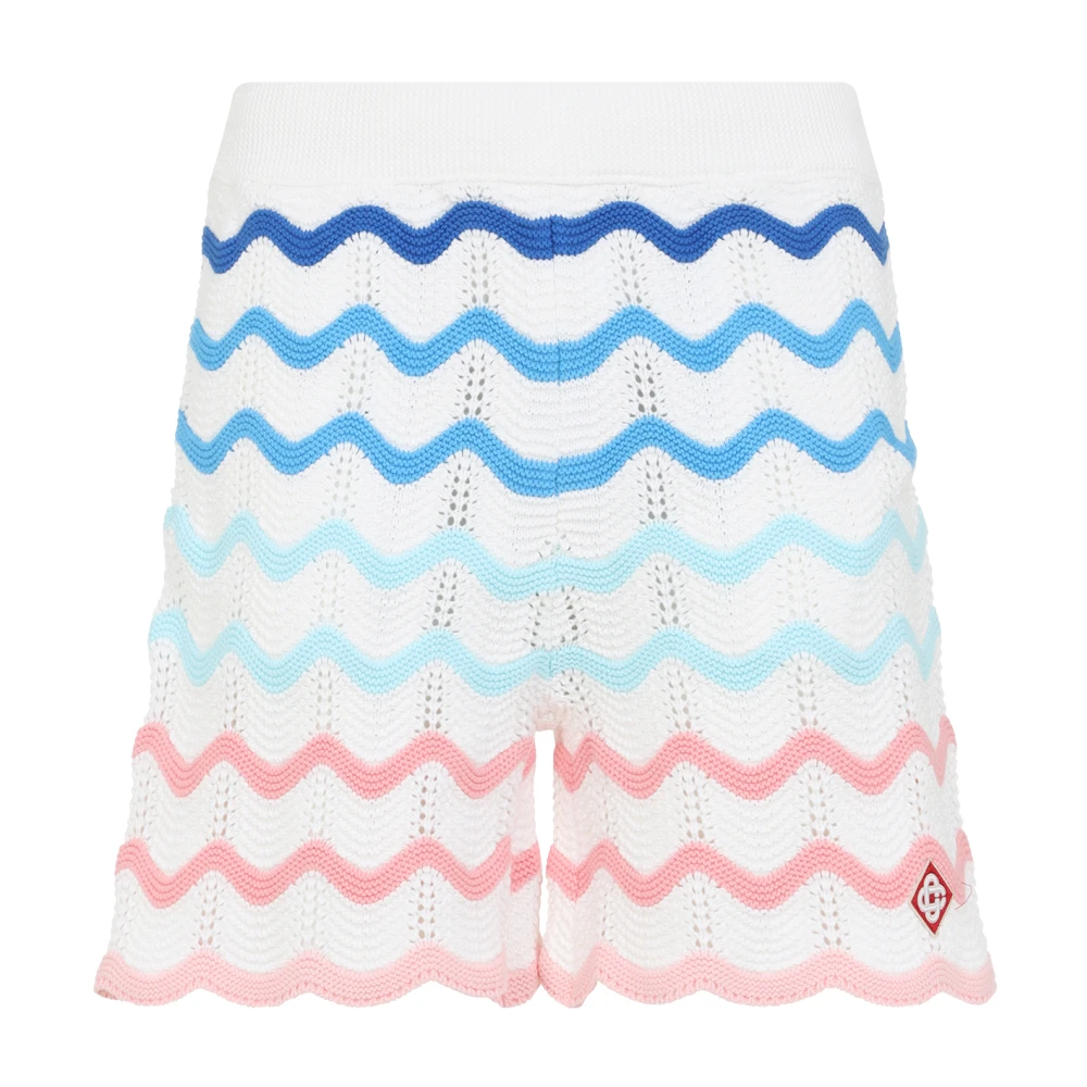 Casablanca Multicolor Katoenen Shorts voor Mannen Multicolor Heren