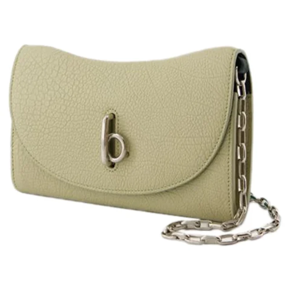 Burberry Leather shoulder-bags Beige Dames