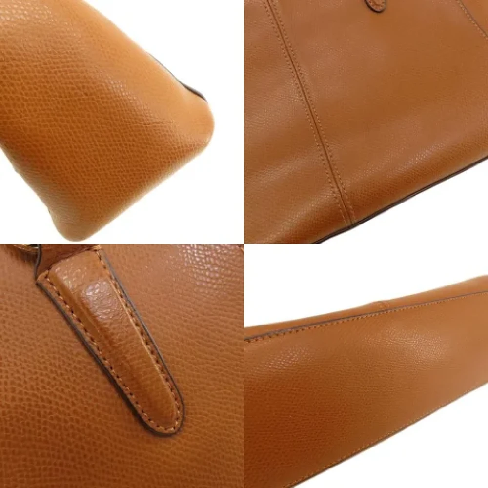Coach Pre-owned Leather shoulder-bags Brown Dames