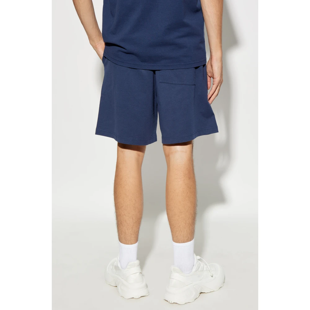 Sporty & Rich Shorts uit de 47 & The New York Yankees collectie Blue Unisex