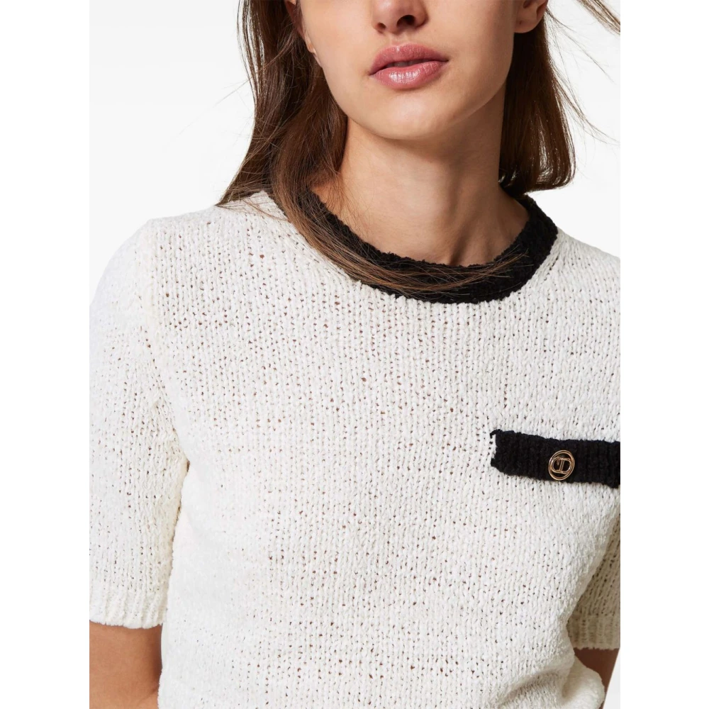 Twinset Witte Sweater Set Stijlvol White Dames