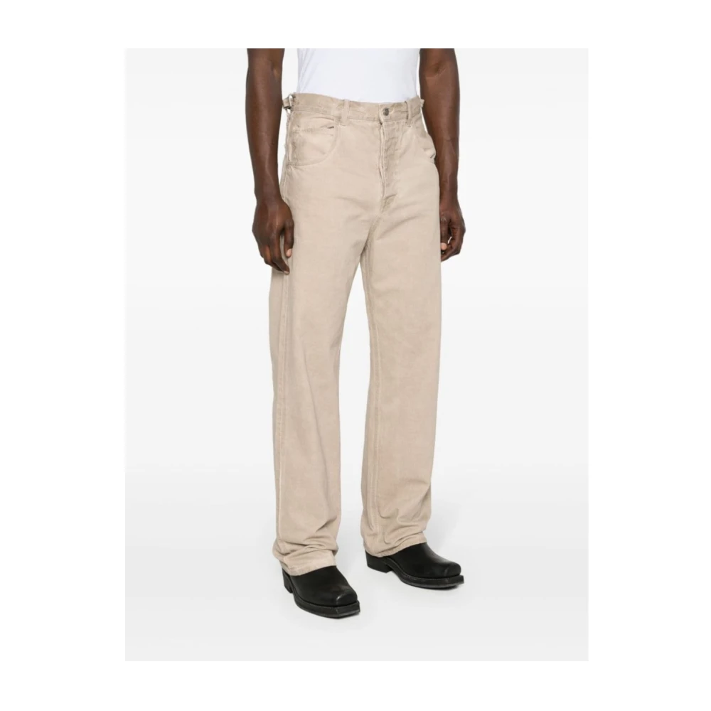Haikure Slim Fit Logan Napoli Jeans Beige Heren