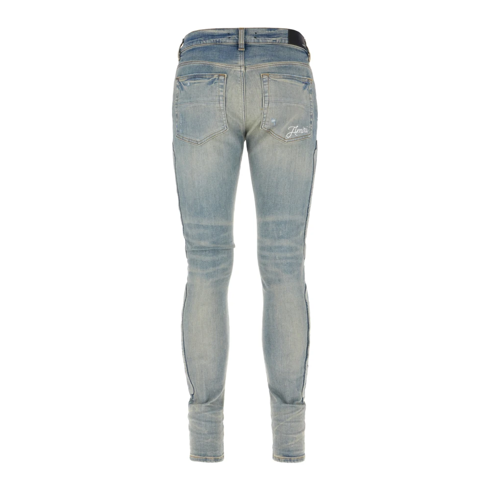 Amiri 3D Bones Skinny Jean Blue Heren