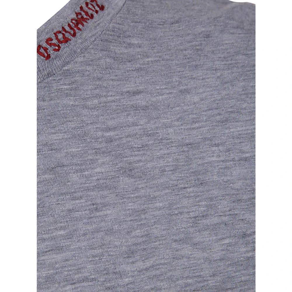 Dsquared2 Grijze T-shirt Gray Heren