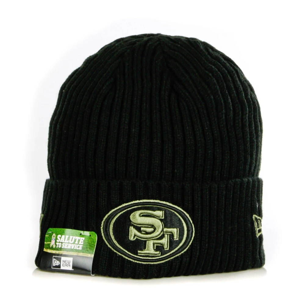 New era NFL Salute To Service Gebreide Muts Black Heren