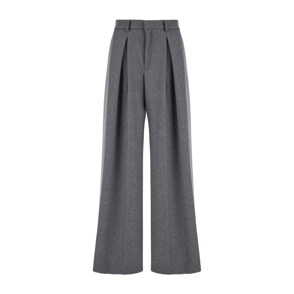 Andamane Tara Oversize Grijze Broek Gray Dames