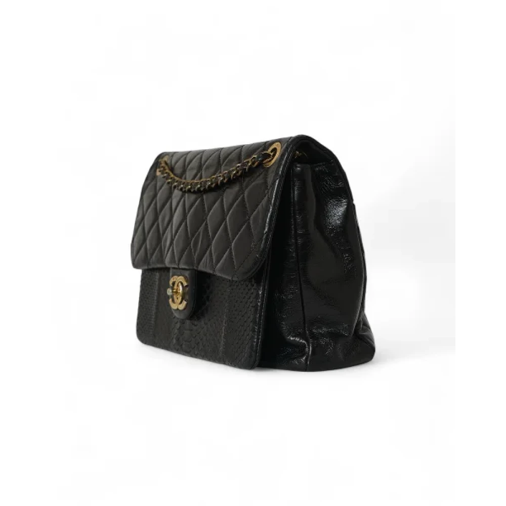 Chanel Vintage Pre-owned Leather chanel-bags Black Dames