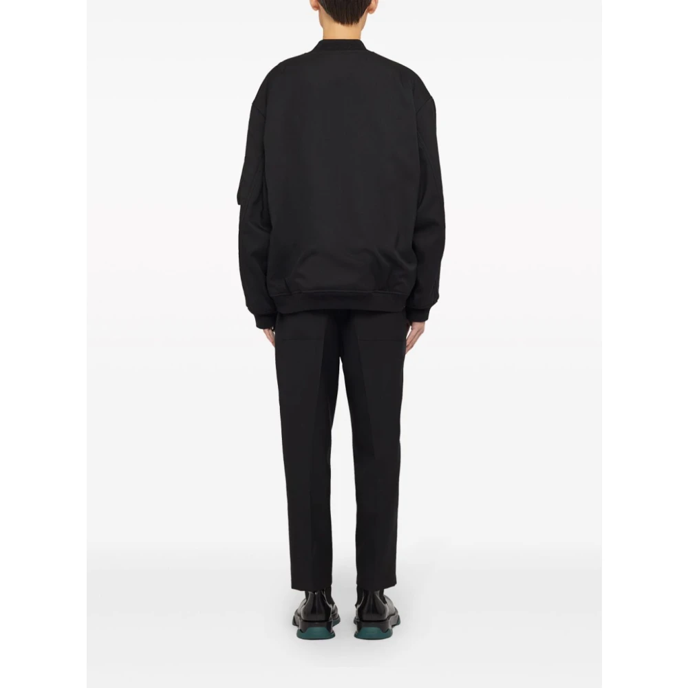 Jil Sander Coats Black Heren