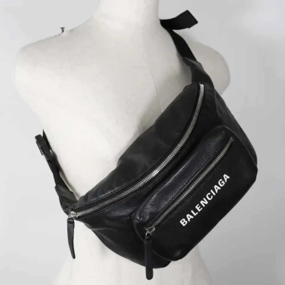 Balenciaga Vintage Pre-owned Fabric balenciaga-bags Black Dames