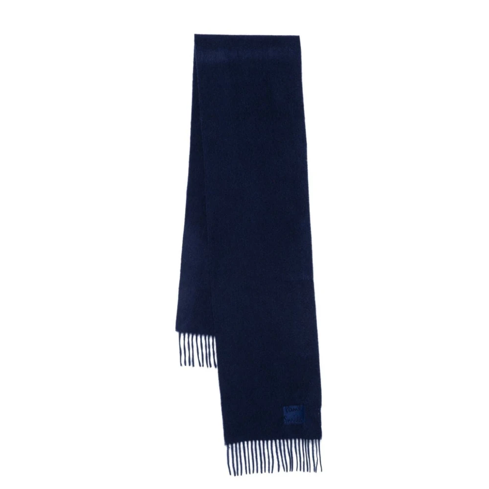 PS By Paul Smith Kasjmier Logo Heren Sjaal Navy Blue Heren