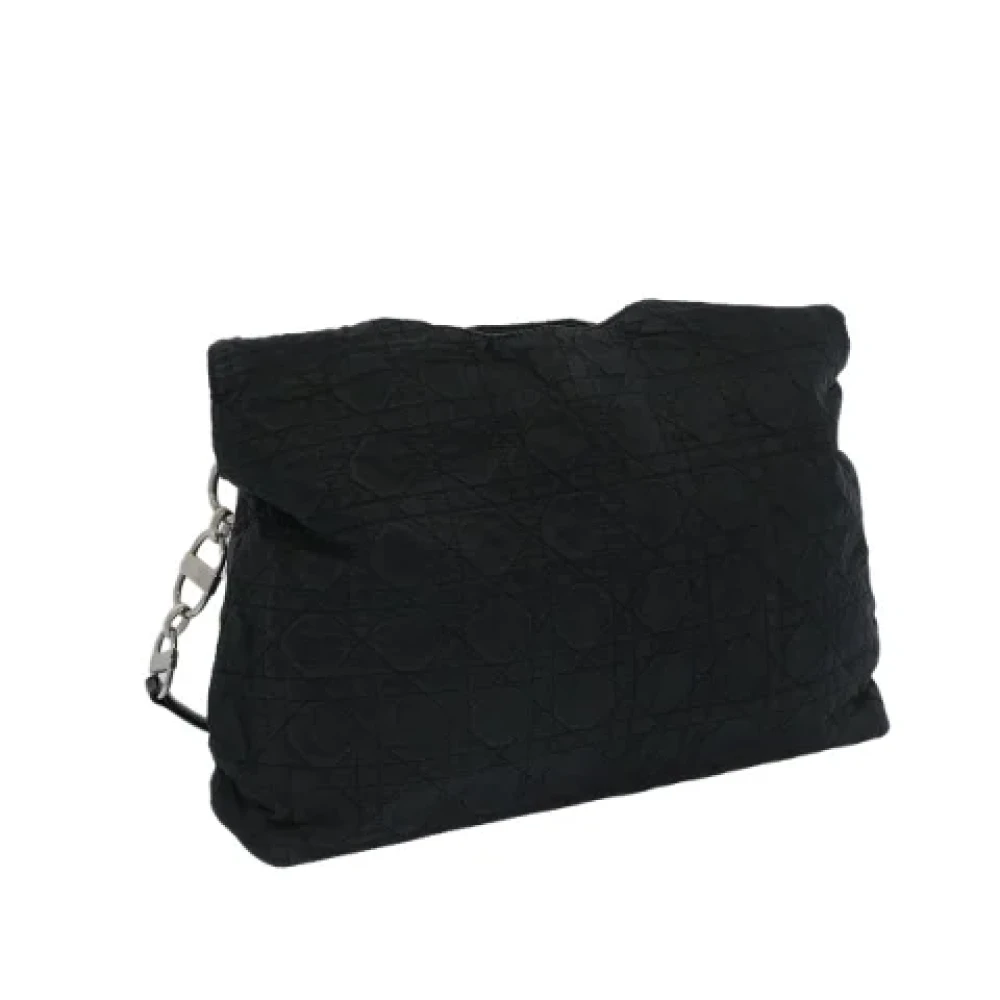 Dior Vintage Pre-owned Nylon dior-bags Black Dames