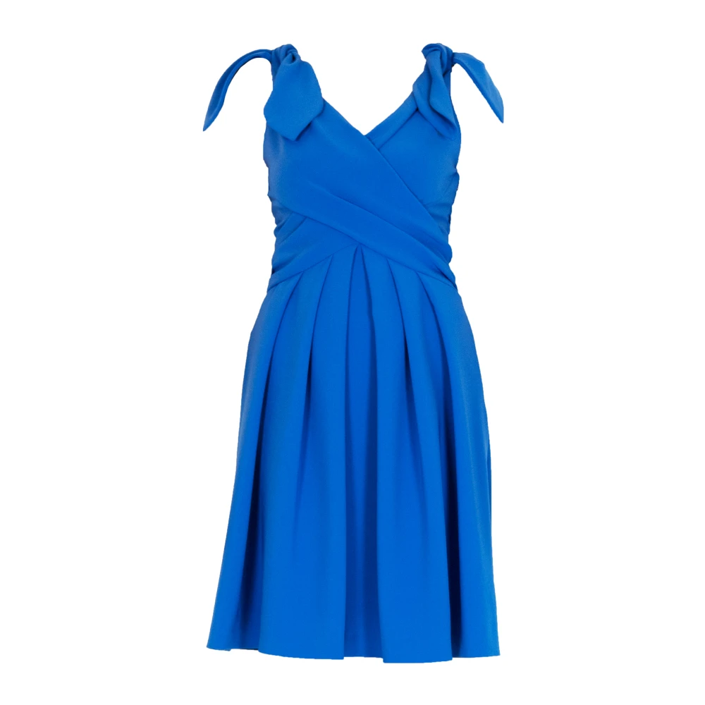 Moschino Blauwe Jurk Blue Dames