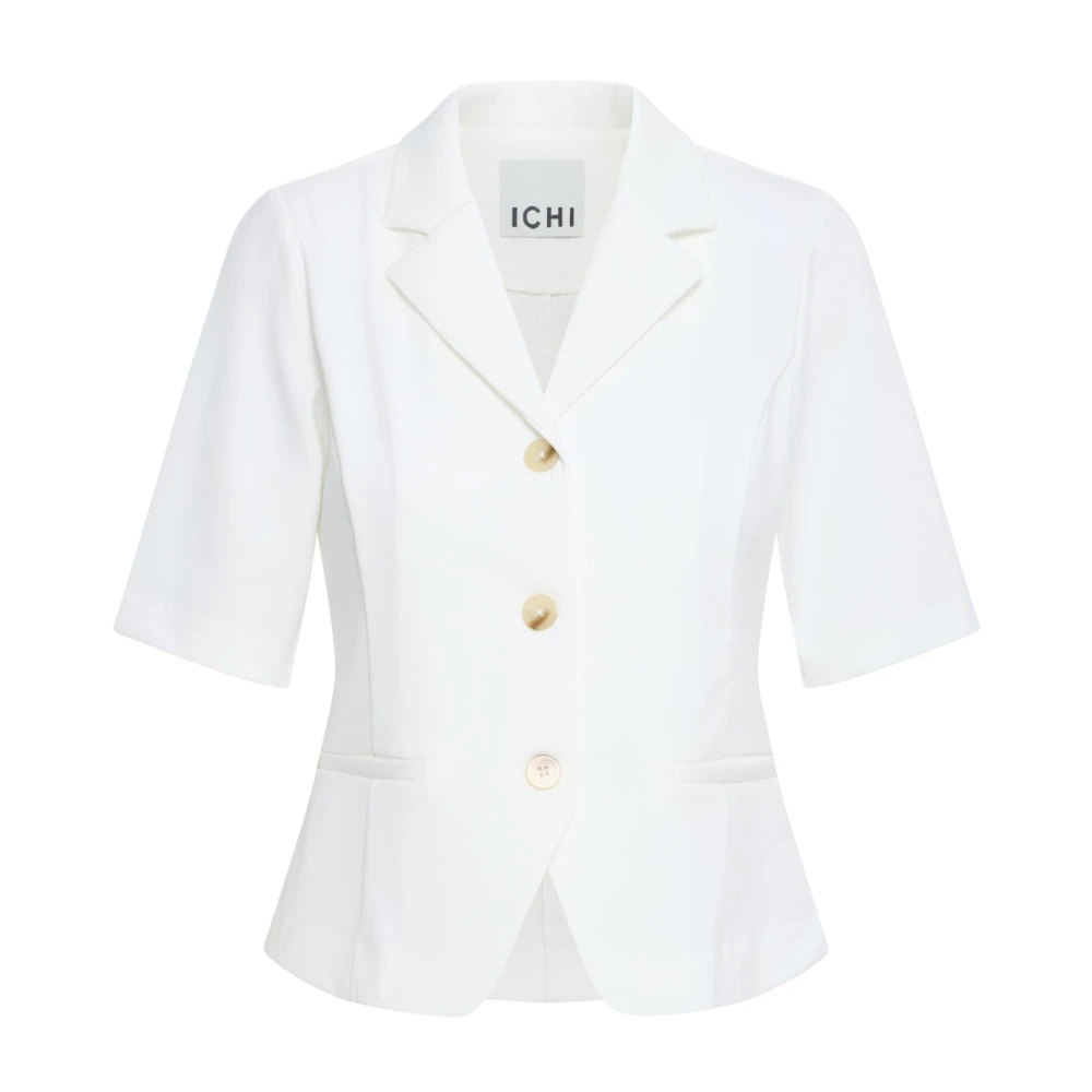 Ichi White Ihlino Bl - Female - Blazers - M - Jackets