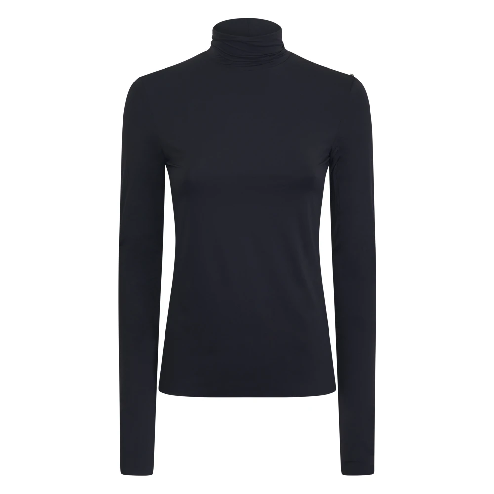 Max Mara Women's Black Turtleneck Jumper - Turtlenecks - M - Knitwear