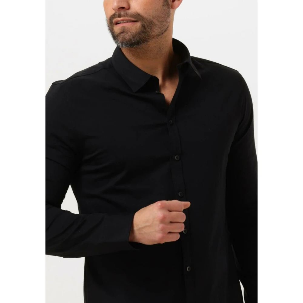 Pure Path Heren Jersey Basis Shirt Black Heren