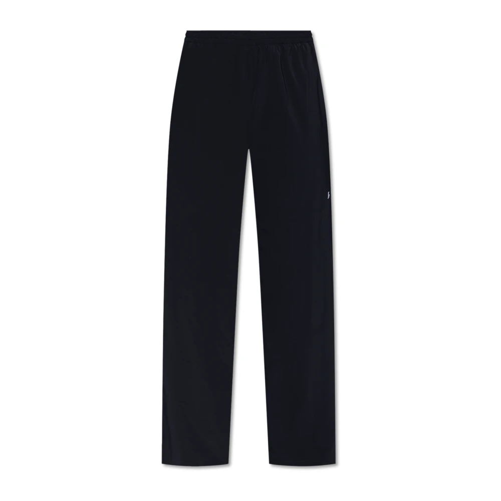 Balenciaga Zwarte Track Pants voor Mannen Black Heren